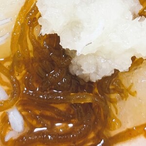 茎わかめともずく